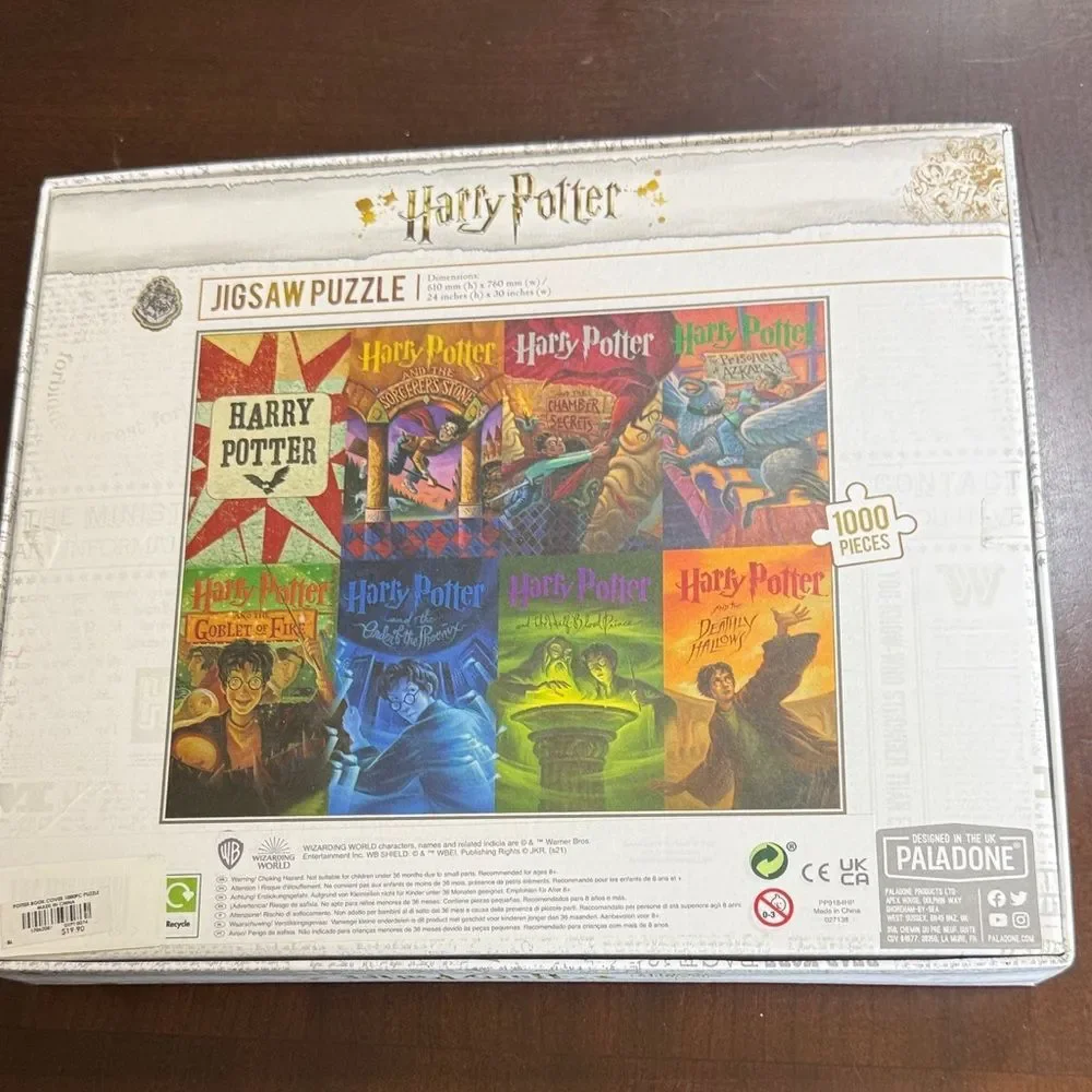 Harry Potter 1000-Piece Jigsaw Puzzle Set - Picture 2 of 4